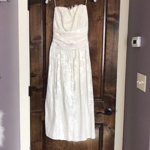 Vintage Scott McClintock Formal Strapless Dress